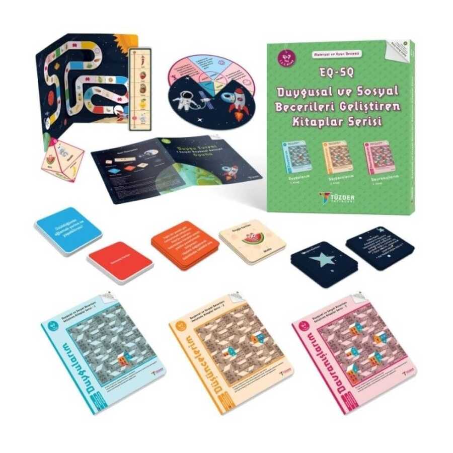 EQ-SQ Duygusal ve Sosyal Becerileri Geliştiren Kitaplar Seti 4-7 Yaş - 2