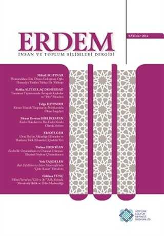 Erdem Atatürk Kültür Merkezi Dergisi Sayı: 66 2014