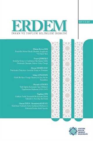Erdem Atatürk Kültür Merkezi Dergisi Sayı: 71-72 2017