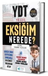 YDT - YKSDİL Eksiğim Nerede Soru Bankası - Erkan Önler