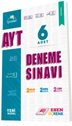 Esen Yayınları Üçrenk AYT Sayısal 6`lı Deneme - Esen Üçrenk Yayınları