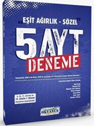 Okyanus Yayınları Eşit Ağırlık - Sözel 5 AYT Deneme - Okyanus Yayınları
