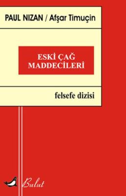 Eski Çağ Maddecileri kapağı