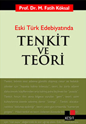 Eski Türk Edebiyatında Tenkit ve Teori kapağı