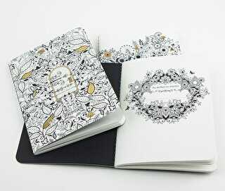 Esrarengiz Bahçe Üçlü Mini Defter - EDAM