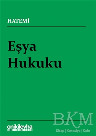 Eşya Hukuku - On İki Levha Yayınları