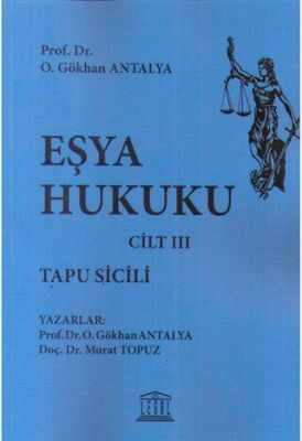 Eşya Hukuku Cilt 3 - 1