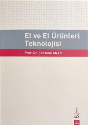 Et ve Et Ürünleri Teknolojisi - 1