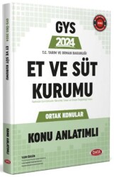 Et ve Süt Kurumu GYS Ortak Konular Konu Anlatımlı - Data Yayınları