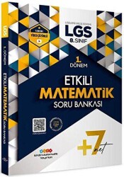 Etkili Matematik Yayınları 8. Sınıf LGS Matematik 1. Dönem Soru Bankası - Etkili Matematik Yayınları