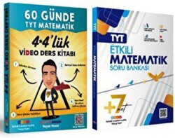 Etkili Matematik Yayınları TYT Matematik Soru Bankası ve 60 Günde TYT Matematik Video Ders Kitabı - Etkili Matematik Yayınları