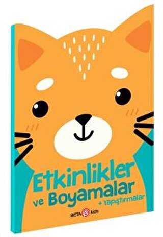 Etkinlikler Ve Boyamalar Kedicik - Beta Kids