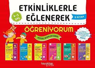 Etkinliklerle Eğlenerek Öğreniyorum 6 Kitap Takım - Hayykitap