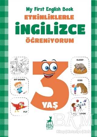 Etkinliklerle İngilizce Öğreniyorum 3 Yaş - Ren Çocuk