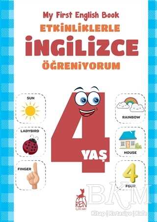 Etkinliklerle İngilizce Öğreniyorum 4 Yaş - Ren Çocuk