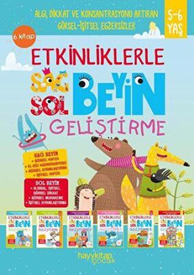Etkinliklerle Sağ Beyin Sol Beyin Geliştirme kapağı