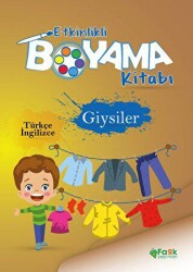Etkinlikli Boyama Kitabı Giysiler - Fark Yayınları