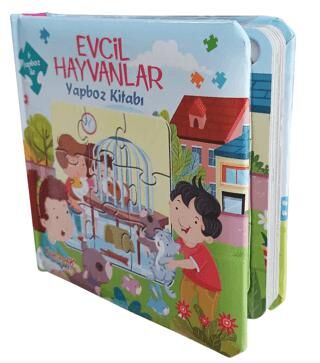 Evcil Hayvanlar Yapboz Kitabı - 1