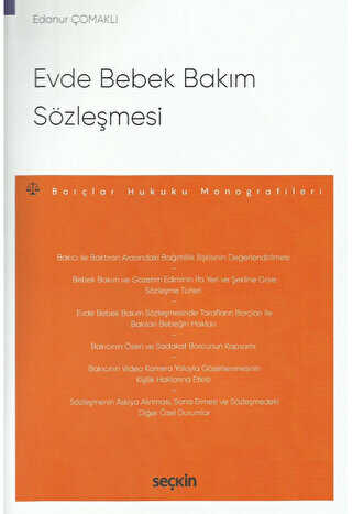 Evde Bebek Bakım Sözleşmesi - 1