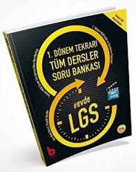 Basamak Yayınları LGS 1. Dönem Tekrarı Tüm Dersler Soru Bankası - Basamak Yayınları
