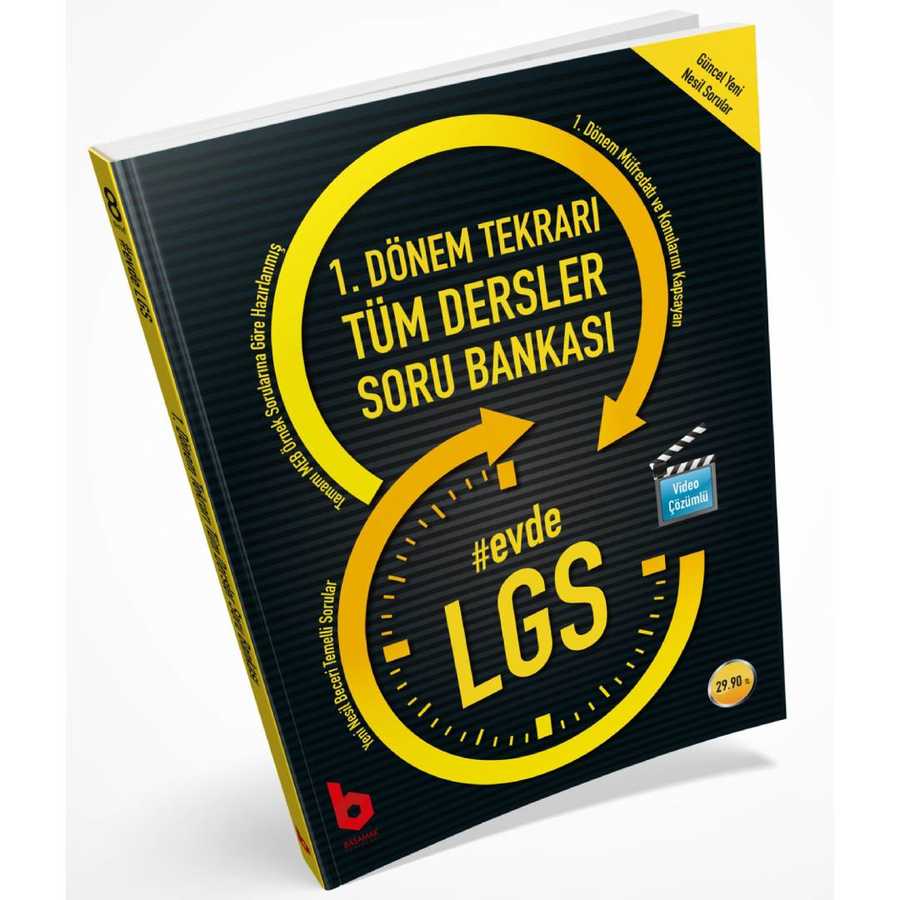 Basamak Yayınları LGS 1. Dönem Tekrarı Tüm Dersler Soru Bankası
