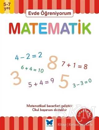 Evde Öğreniyorum - Matematik - Mavi Kelebek Yayınları