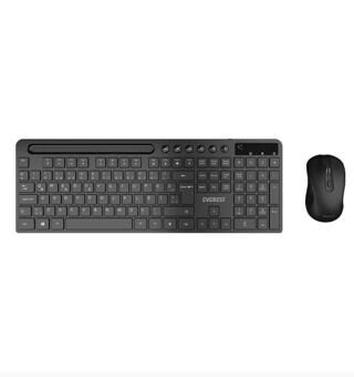 Everest KM-730 Siyah Kablosuz Q Multimedia Klavye + Mouse Set - 1