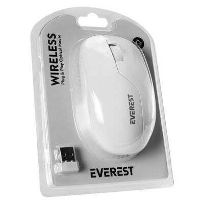 Everest SMW-973 Usb Beyaz 2.4Ghz Kablosuz Mouse - 2