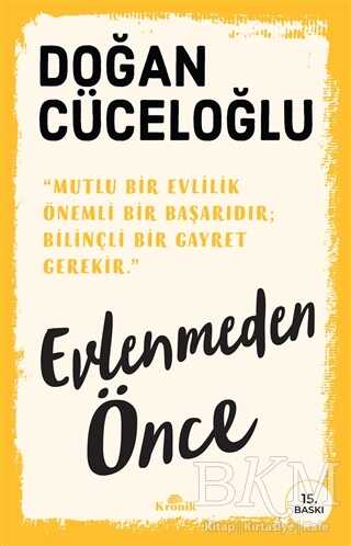 Evlenmeden Önce - Kronik Kitap