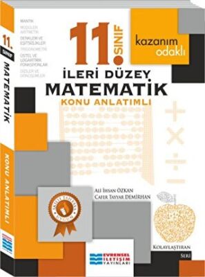 Evrensel İletişim Yayınları Kazanım Odaklı 11. Sınıf İleri Düzey Matematik Konu Anlatımlı - 1