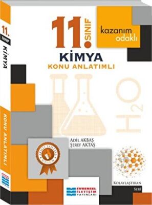 Evrensel İletişim Yayınları Kazanım Odaklı 11. Sınıf Kimya Konu Anlatımlı - 1