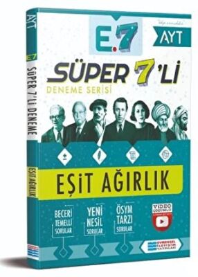 Evrensel İletişim Yayınları Evrensel Süper 7`li Deneme - Eşit Ağırlık - 1