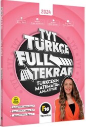 F10 Yayınları Gamze Hoca Türkçenin Matematiği TYT Türkçe Full Tekrar Video Ders Kitabı - F10 Yayınları