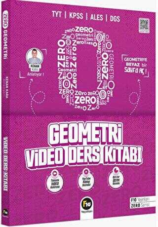F10 Yayınları Kenan Kara ile Sıfırdan Geometri Video Ders Kitabı