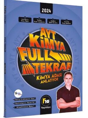 F10 Yayınları Kimya Adası AYT Kimya Full Tekrar Video Ders Kitabı - 1