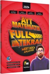 F10 Yayınları Mert Hoca AYT Matematik Full Tekrar Video Ders Kitabı - F10 Yayınları