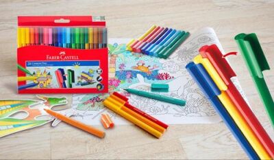 Faber-Castell Eğlenceli Keçeli Kalem 20Li - 4