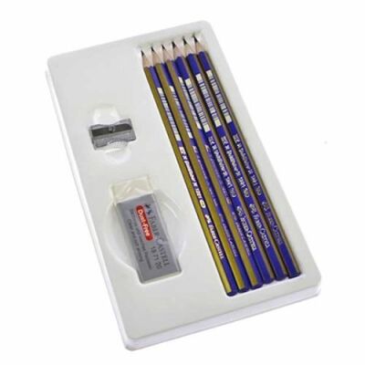 Faber-Castell 1221 Dereceli Kalem Çizim Seti - 1