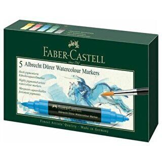Faber-Castell Albrecht Dürer Sulu Boya Markörü 5Li - 1