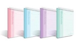 Faber-Castell Bloknot Pastel Renk A4 80 Yaprak Çizgili Asorti - Faber-Castell