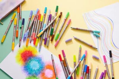 Faber-Castell Çift Uçlu Keçeli Kalem 10 Renk - 2