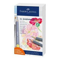 Faber-Castell Creative Studio GoldFaber-Aqua Boya Kalemi Set 36 Renk - Faber-Castell