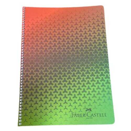 Faber-Castell Defter Plastik Kapak Metalik 100 Yaprak Çizgisiz
