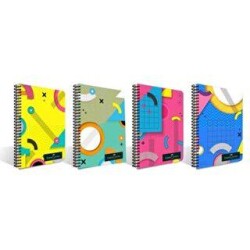 Faber-Castell Defter Pp Kpk Pattern 80 Yaprak Çizgili - Faber-Castell