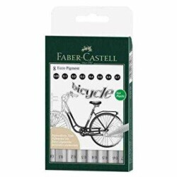 Faber-Castell Ecco Pigment Set 8Li - Faber-Castell