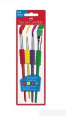 Faber-Castell Fırça Seti Soft Touch 4Lü - Faber-Castell