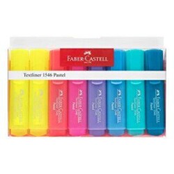 Faber-Castell Fosforlu Kalem Pastel 8 Renk - Faber-Castell