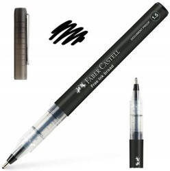 Faber-Castell Free Ink Broad 1.5 Mm Siyah - 2