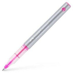 Faber-Castell Free Ink Roller 0.7 Mm Pembe - Faber-Castell