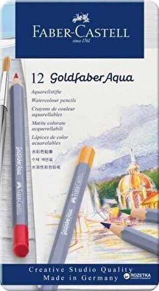 Faber-Castell GoldFaber-Aqua Boya Kalemi 12Li